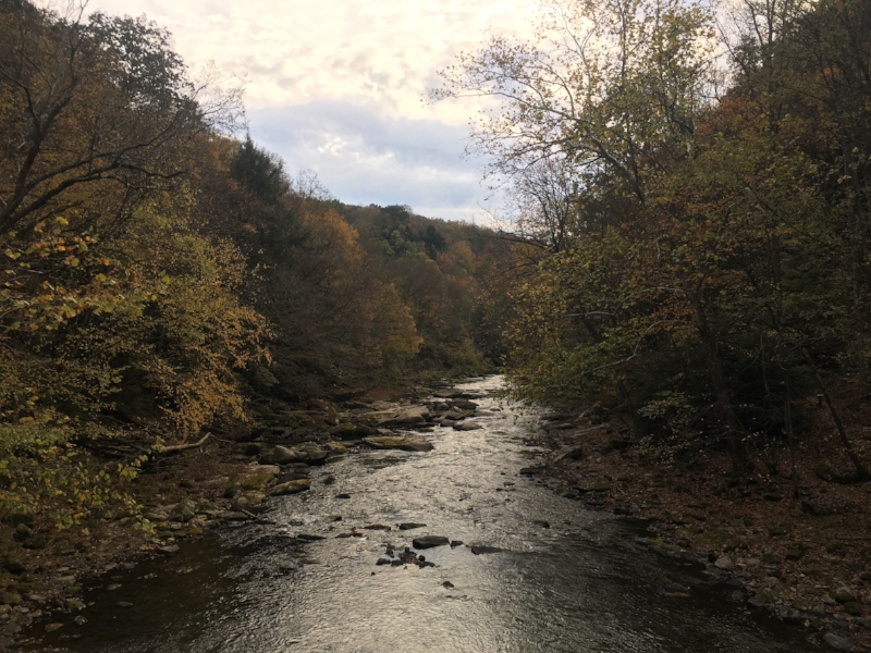 Slippery Rock Creek at McConnells Mill State Park, Pennsylvania.